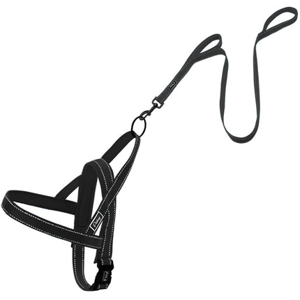 Convenient Basic Nylon Dog's Harness with Leash - wnkrs