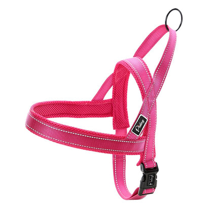 Convenient Basic Nylon Dog's Harness with Leash - wnkrs