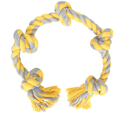 Knitted Colorful Knots Gnawing Toy - wnkrs