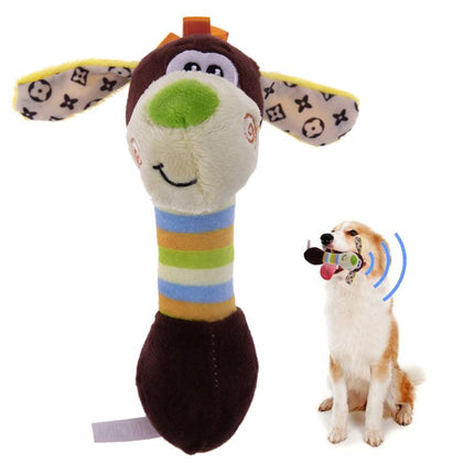 Lovely Animal Shaped Plush Dog's Toy - wnkrs