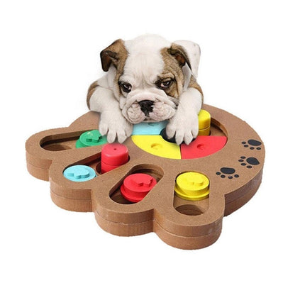 Dogs Educational Puzzle Treat Board - wnkrs