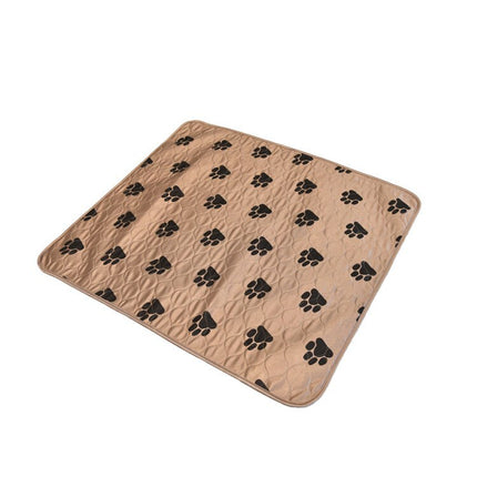 Waterproof Dog's Mat with Dog Paws Print - wnkrs