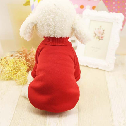 Warm Cotton Melange Color Dog’s Sweater - wnkrs