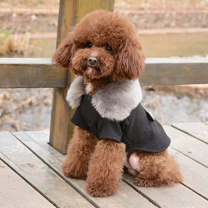 Fashion Woolen Dog Jacket - wnkrs