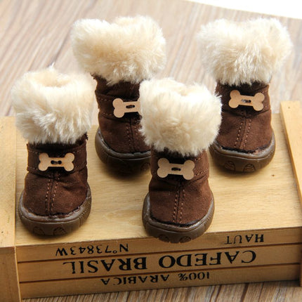Casual Thick Winter Dog Boots - wnkrs