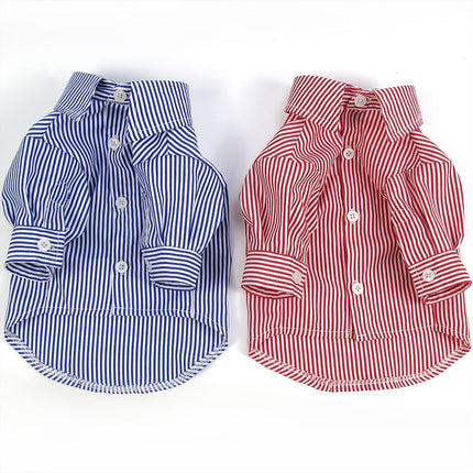 Dog's Casual Striped Shirt - wnkrs