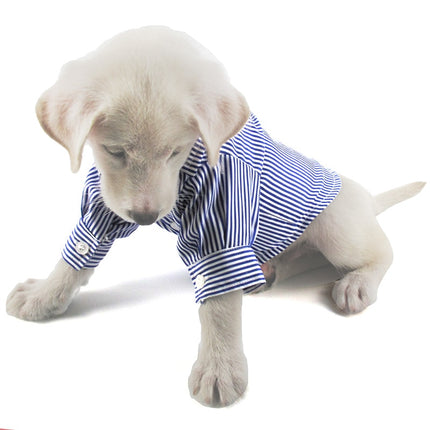 Dog's Casual Striped Shirt - wnkrs