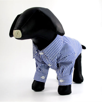 Dog's Casual Striped Shirt - wnkrs