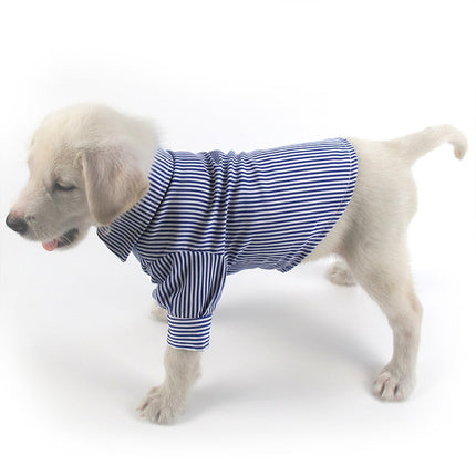 Dog's Casual Striped Shirt - wnkrs