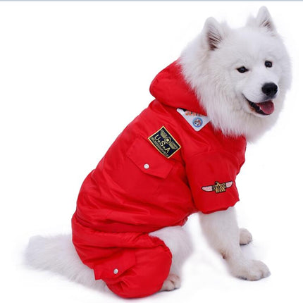 Warm Military Style Jacket for Dogs - wnkrs