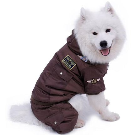 Warm Military Style Jacket for Dogs - wnkrs