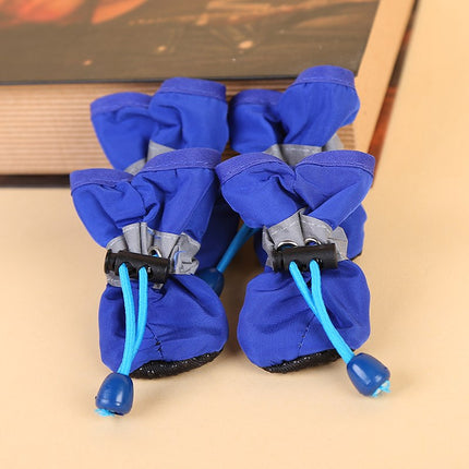 Soft Plush Anti-Slip Winter Shoes for Dogs - wnkrs
