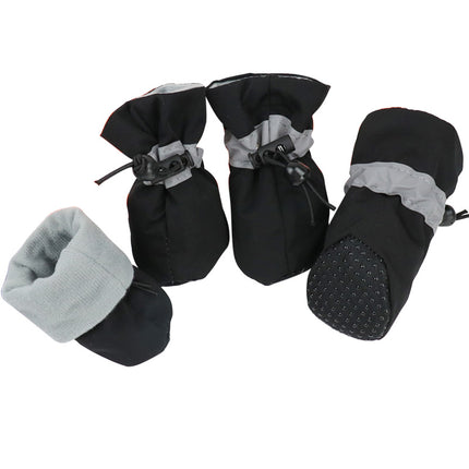 Soft Plush Anti-Slip Winter Shoes for Dogs - wnkrs