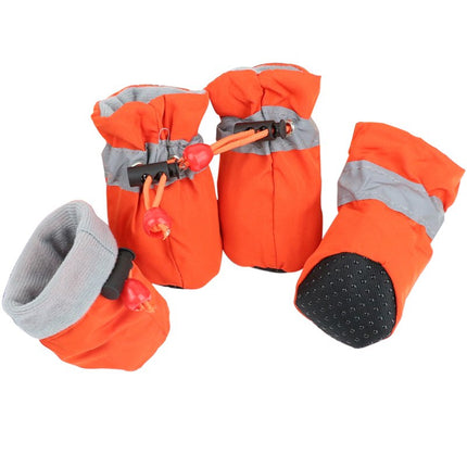 Soft Plush Anti-Slip Winter Shoes for Dogs - wnkrs