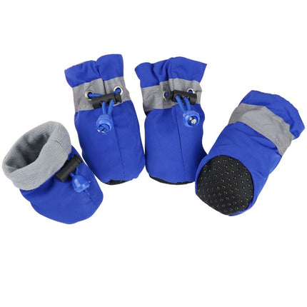 Soft Plush Anti-Slip Winter Shoes for Dogs - wnkrs