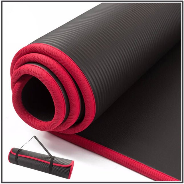 Thick Yoga Mat with Locked Edge - Wnkrs