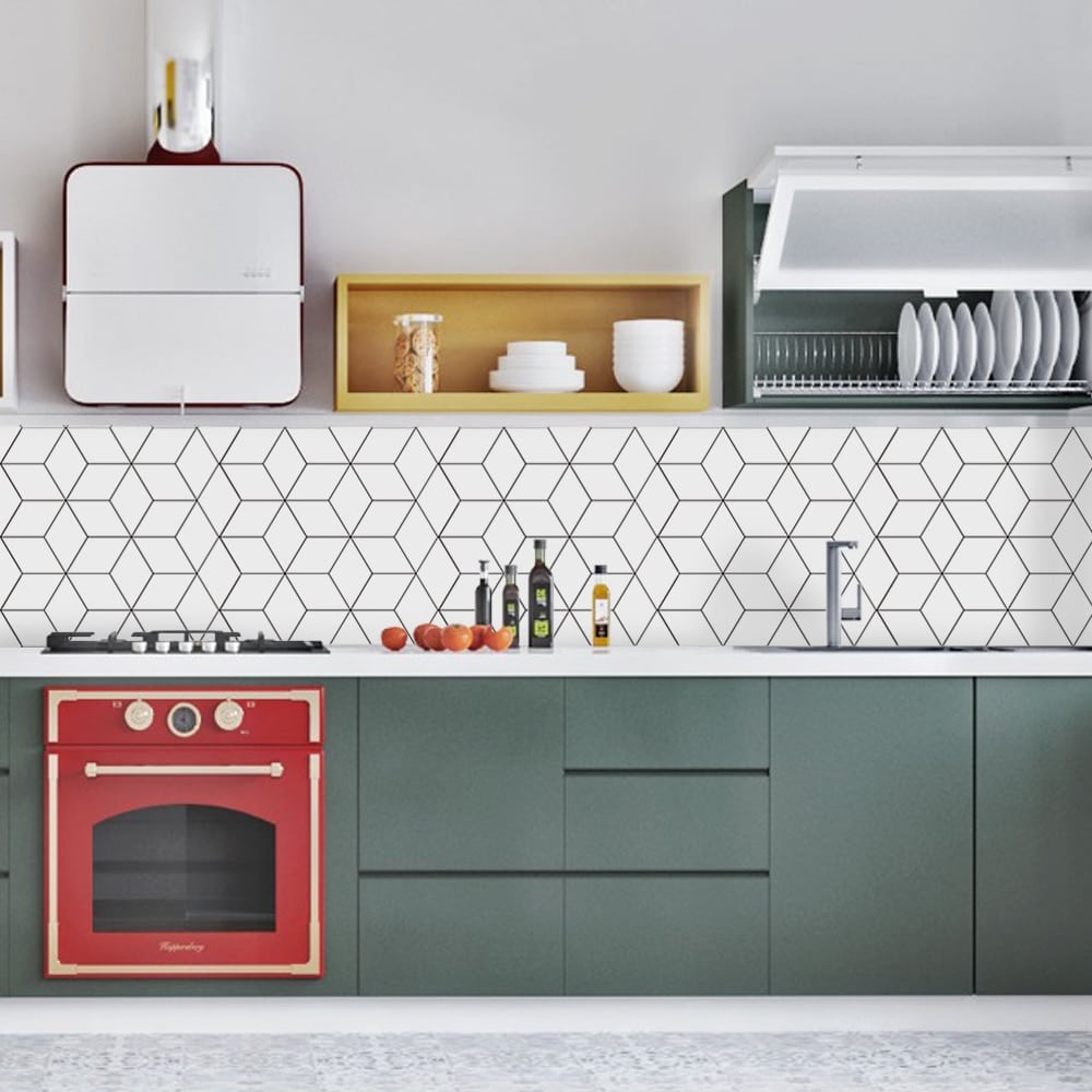 Self-Adhesive Mosaic for Home Decoration