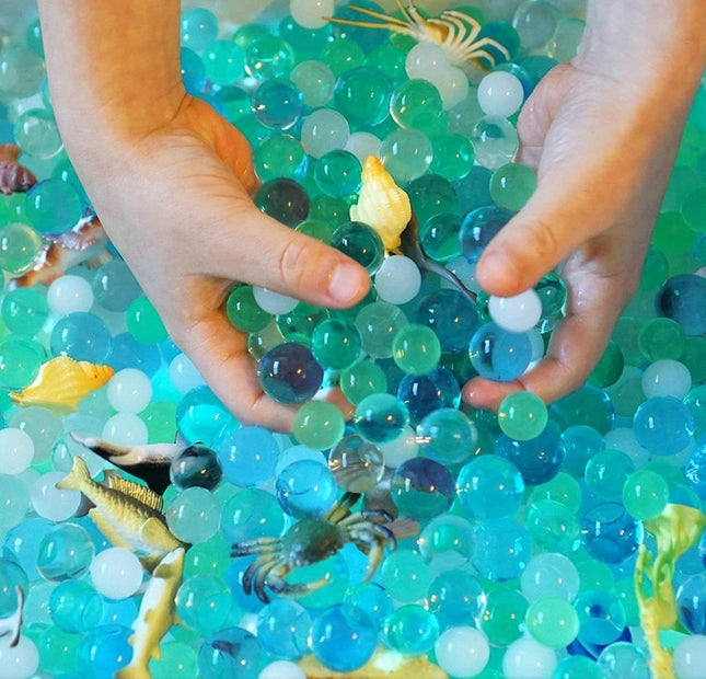 Water Beads with Ocean Animals Toys - wnkrs