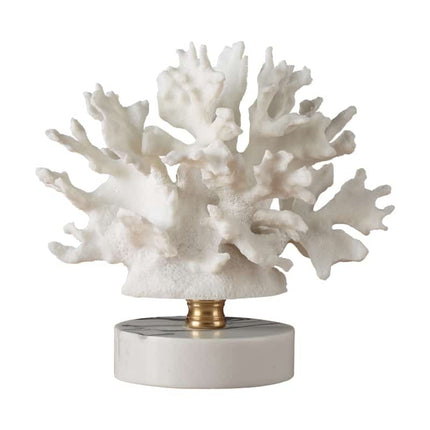 Nordic Styled Creative Coral Ornament in White - wnkrs