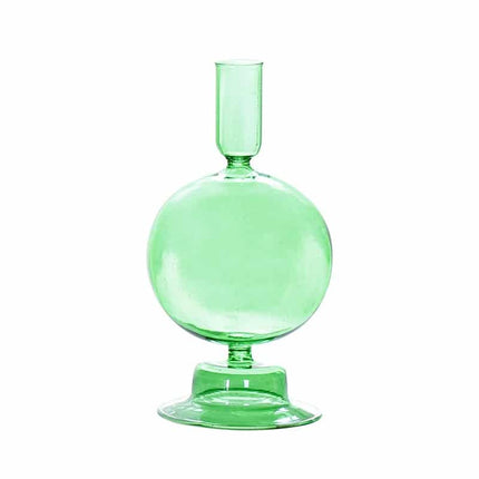 Pillar Shaped Glass Candle Holder - wnkrs