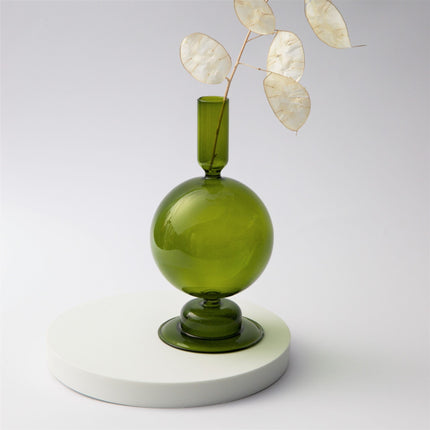 Pillar Shaped Glass Candle Holder - wnkrs