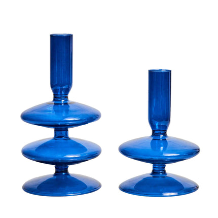 Pillar Shaped Glass Candle Holder - wnkrs
