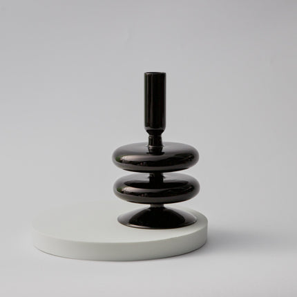 Pillar Shaped Glass Candle Holder - wnkrs