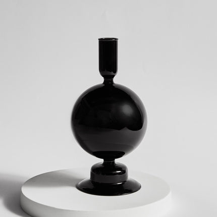 Pillar Shaped Glass Candle Holder - wnkrs