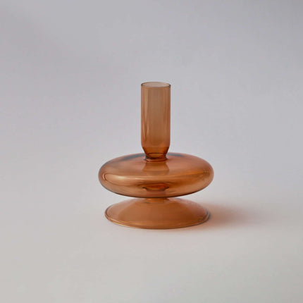 Pillar Shaped Glass Candle Holder - wnkrs