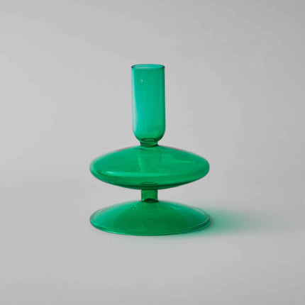 Pillar Shaped Glass Candle Holder - wnkrs
