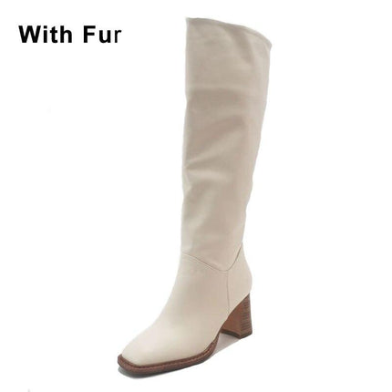 High Heel Casual Winter Boots for Women - Wnkrs