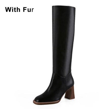High Heel Casual Winter Boots for Women - Wnkrs