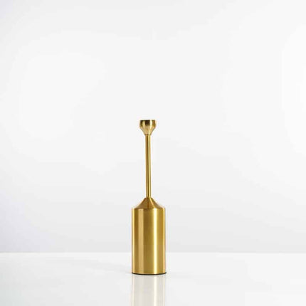 Bottle Shaped Metal Candle Holder - wnkrs