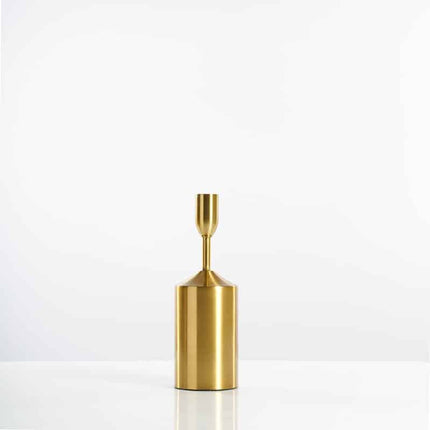 Bottle Shaped Metal Candle Holder - wnkrs