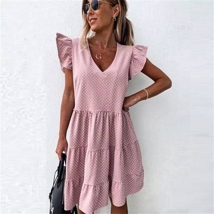 Ruffled Summer Dress for Women - wnkrs