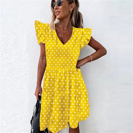 Ruffled Summer Dress for Women - wnkrs