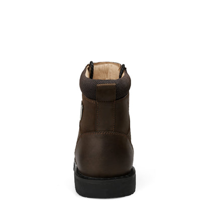 Warm Waterproof Genuine Leather Men's Boots - Wnkrs