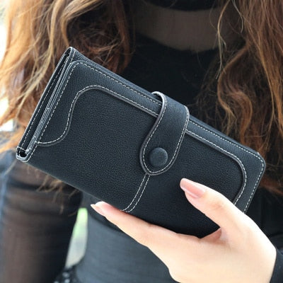 Women's Large Capacity Long Wallet - Wnkrs