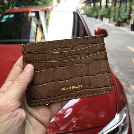 Elegant Patent Genuine Leather Women's Cardholder - Wnkrs