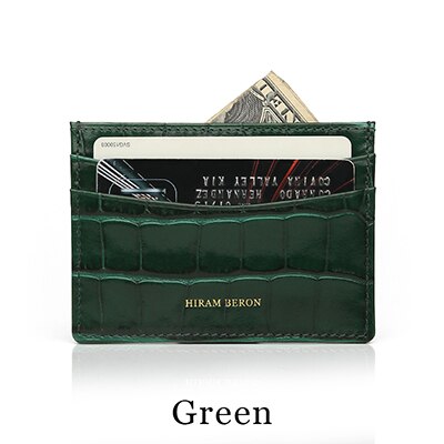 Elegant Patent Genuine Leather Women's Cardholder - Wnkrs