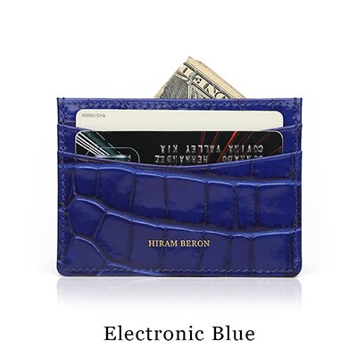 Elegant Patent Genuine Leather Women's Cardholder - Wnkrs