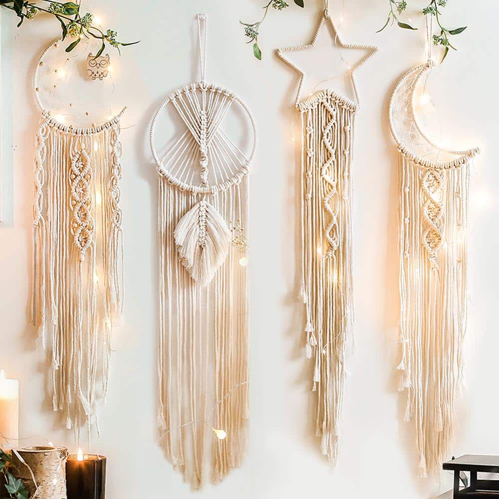 Boho Style Decorative Wall Macrame
