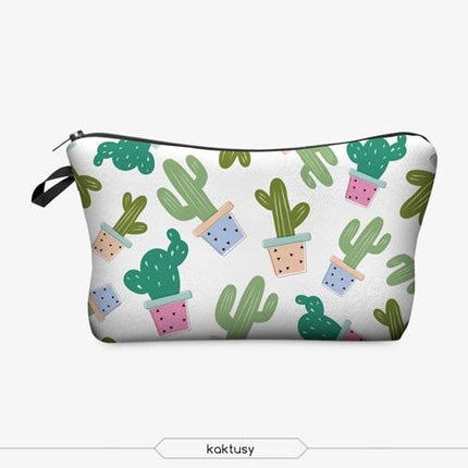 Women's Printed Makeup Bag - Wnkrs