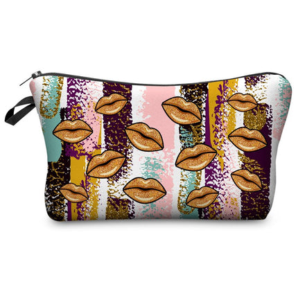 Fashion Women's 3D Printed Cosmetic Bags - Wnkrs