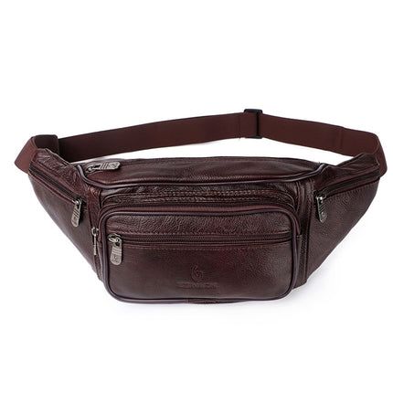 Genuine Leather Waist Bag - Wnkrs