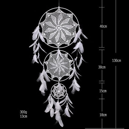 Large Boho Style Dream Catcher for Wall Decor - wnkrs