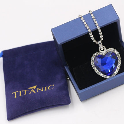 Women's Heart of Ocean Style Pendant Necklace - Wnkrs