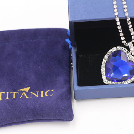 Women's Heart of Ocean Style Pendant Necklace - Wnkrs