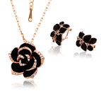 rose-gold-black-pendant-earrings