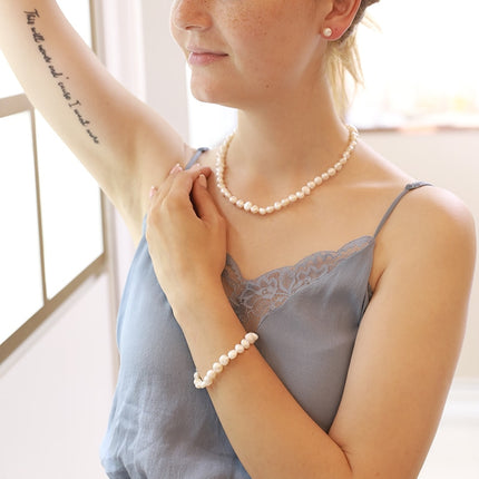 Women's Baroque Pearl Jewelry Set - Wnkrs